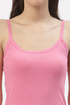 Floret Cotton Camisole (Pack of 2) - Pink China Rose — thumbnail 9